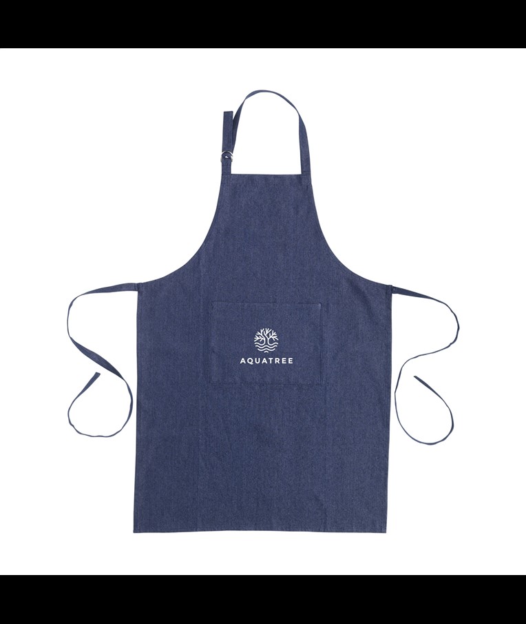 Apron GRS Recycled Denim (220 g/mÂ˛)