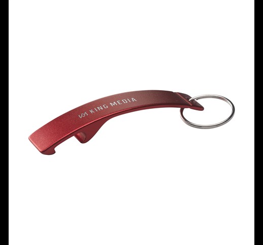 Alu Opener GRS Recycled keyring