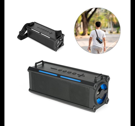 Timberlake. 20W portable speaker with 6h of battery life in ABS