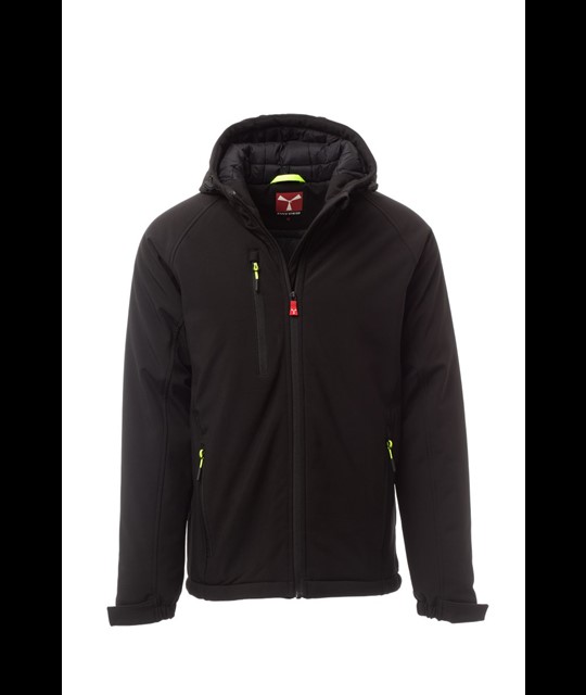 GALE PAD Moška troslojna softshell jakna s toplim oblazinjenjem 