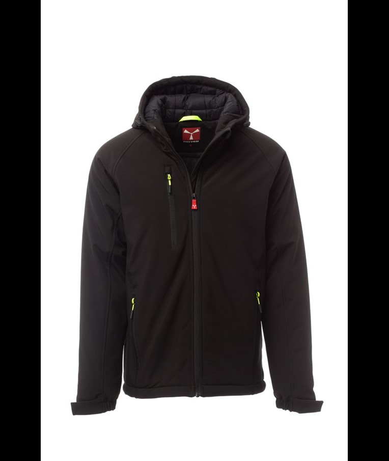 GALE PAD Moška troslojna softshell jakna s toplim oblazinjenjem 