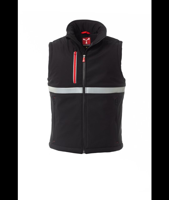 WISE PAD VEST Moški 3-slojni softshell jopič s toplim oblazinjenjem