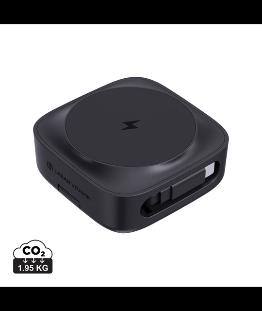Brezžični magnetni polnilnik Urban Vitamin Goleta 2-v-1 15W