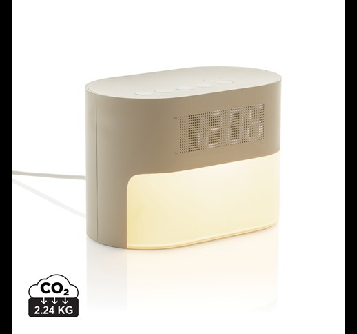 LumaRise RCS reycled plastic white noise alarm clock