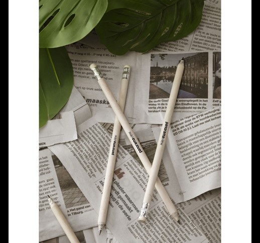 Recycled Newspaper Pencil