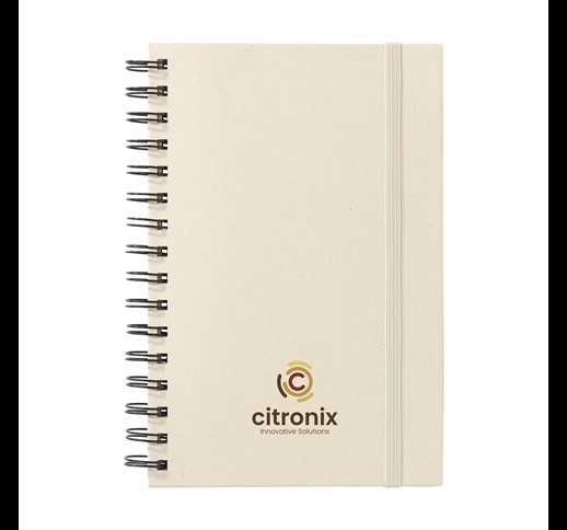 Sugarcane Bagasse Spiral Paper Notebook A5