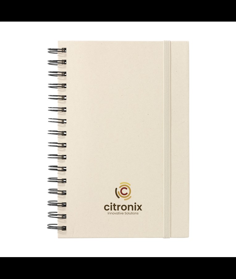 Sugarcane Bagasse Spiral Paper Notebook A5