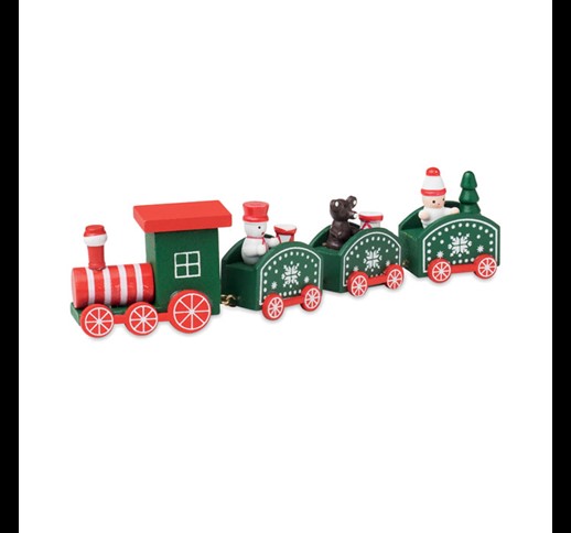 JUNA - Wooden Christmas train