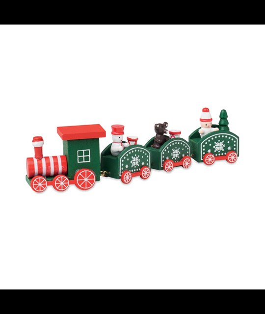 JUNA - Wooden Christmas train