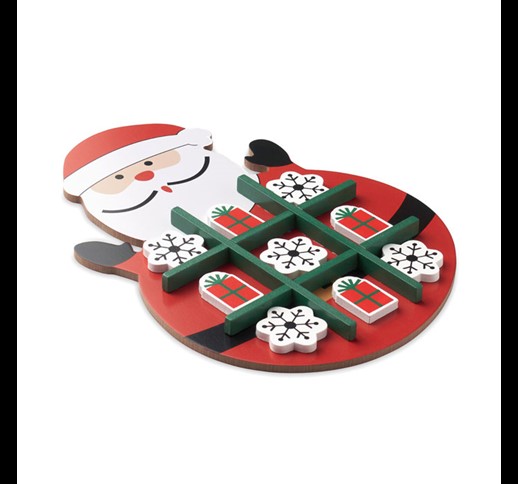 HOHOTOE - Christmas wooden tic tac toe