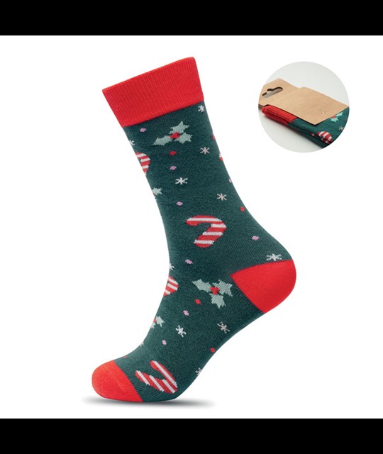 SOC LARGE - Pair of Christmas socks L