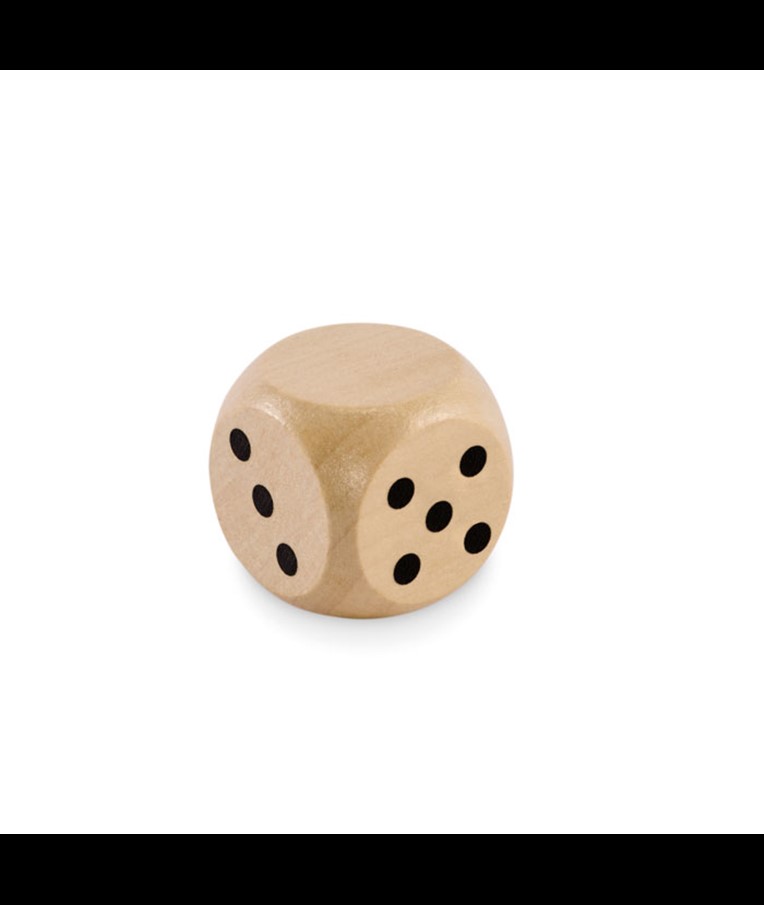 DADIN - Schima wooden dice 3cm dia