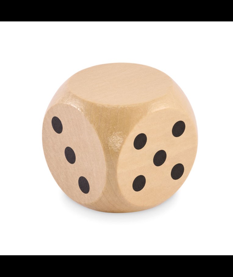 DADO - Schima wooden dice 5cm dia
