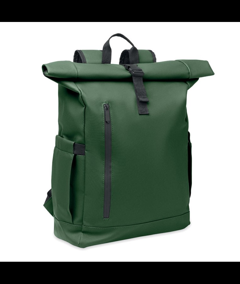BANGKOK ROLL - Rolltop laptop rucksack 600D