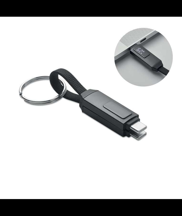 KEYSTO - 60W charging cable keyring