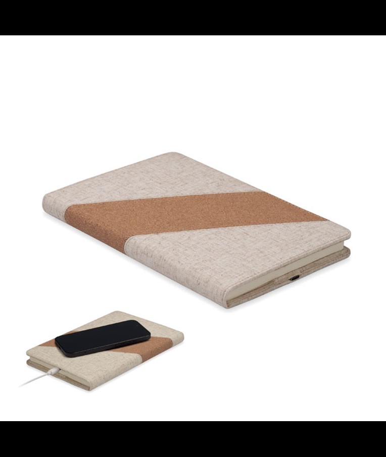 CORTONA - A5 notebook with 15W charger