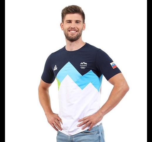 Mens short-sleeved shirt Peak SLM-09