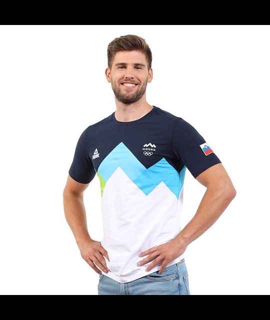 Mens short-sleeved shirt Peak SLM-09