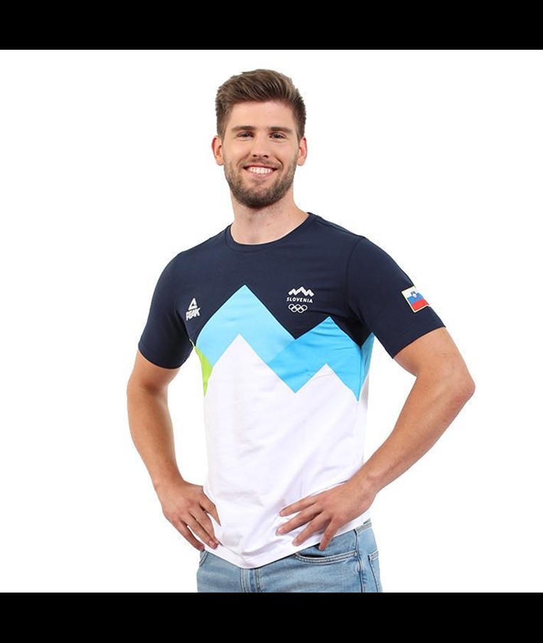 Mens short-sleeved shirt Peak SLM-09