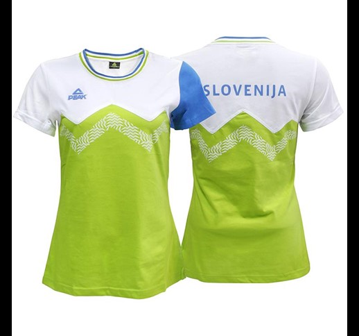 Women's PEAK S1600 fan shirt.