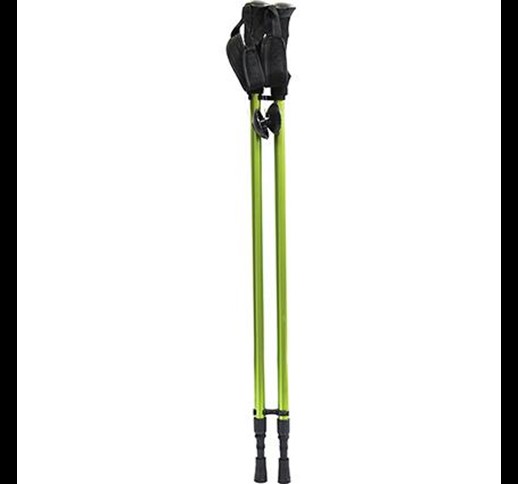 Berg adjustable metal trekking poles up to 135 cm long with antishock mechanism