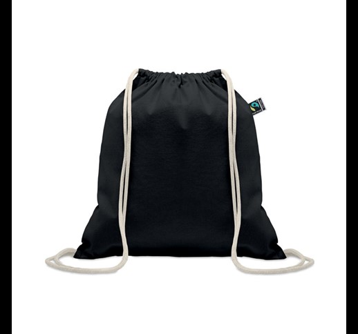 OSOLE DRAW COLOUR - Drawstring bag Fairtrade 180gr