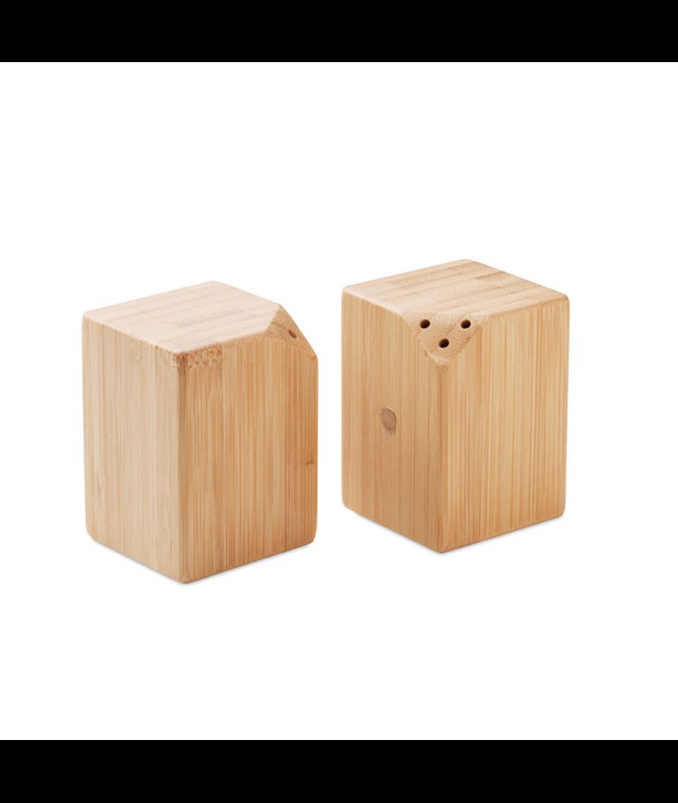 OBOJE - Bambusov komplet soli in popra