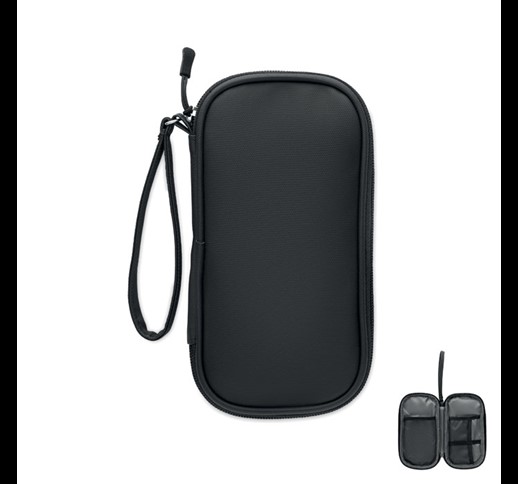 ALLTHERE - Torbica za organizacijo tehnologije 600D RPET