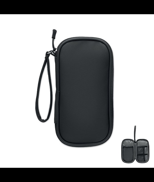 ALLTHERE - Torbica za organizacijo tehnologije 600D RPET