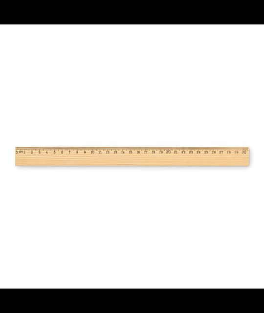 RULER30 - Wooden ruler 30cm