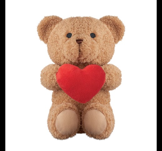 SNUGGLE - Teddy bear with heart 23cm