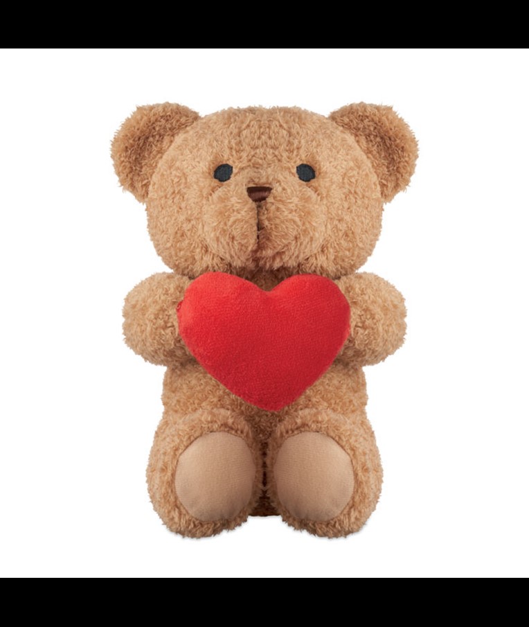 SNUGGLE - Teddy bear with heart 23cm