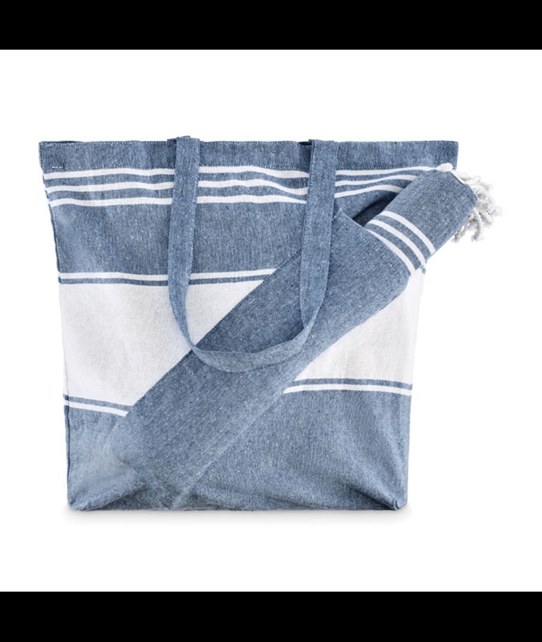HUMMUM - Beach bag with hammam towel