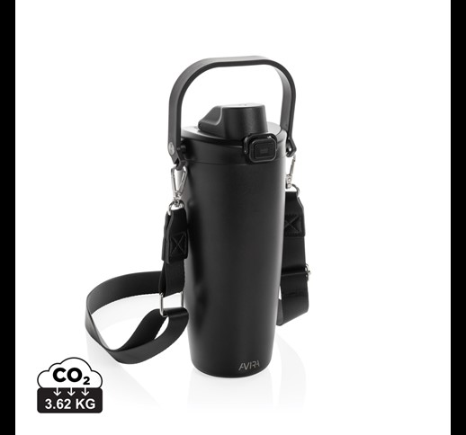Avira Ayala RCS re-steel duosip lockable crossbody tumbler