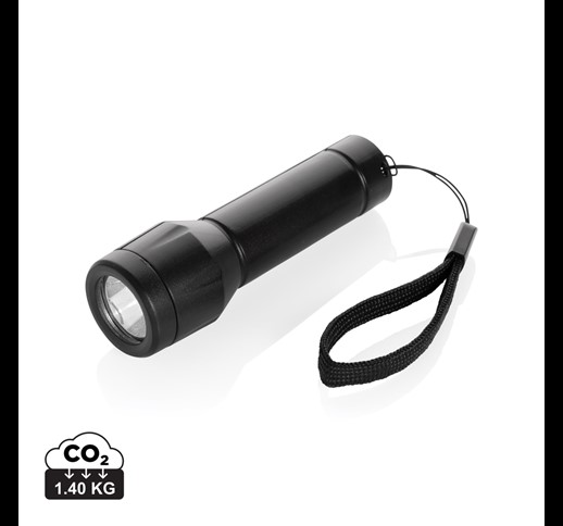 Flara RSC recycled plastic USB-rechargeable torch