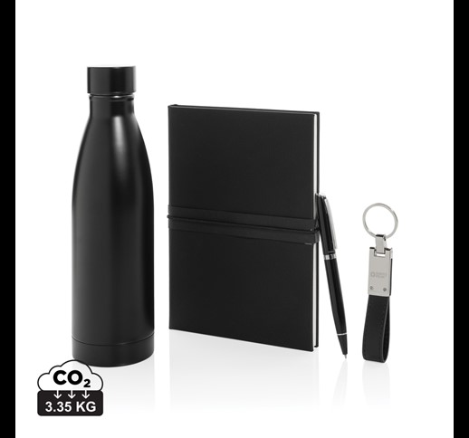 Swiss Peak RCS deluxe business gift set w/ water bottle